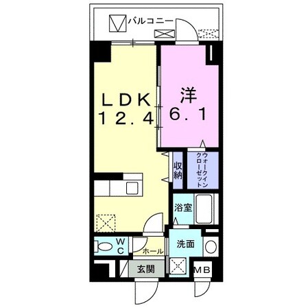 天神台ヒルズの物件間取画像